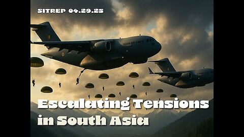 ICYMI - Monkey Werx - Escalating Tensions in South Asia - SITREP 04.29.25