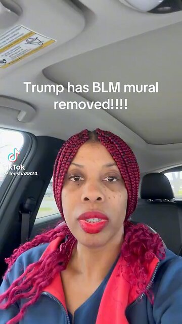Everyone is glad that the BLM mural has been removed. This is 🔥🔥🔥