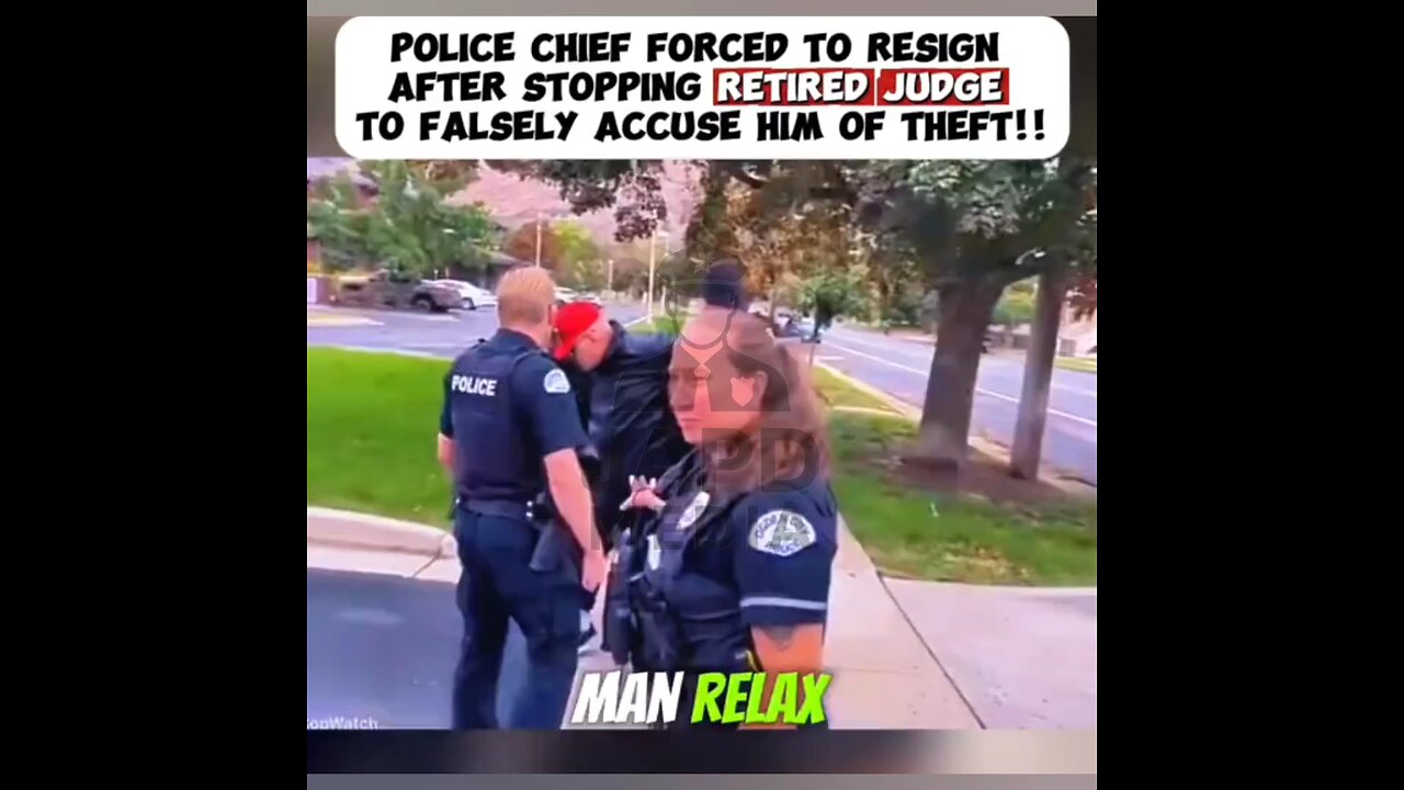 Police chief resigns after falsely accusing retired judge of theft #police #cops #viral #trend #japd