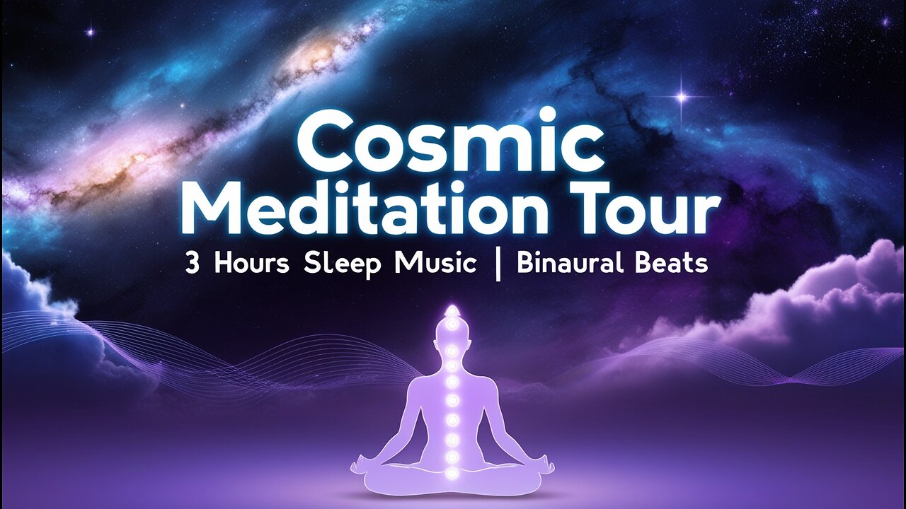 Cosmic Meditation Music | Soothing Heavenly Tones | Study & Power Focus