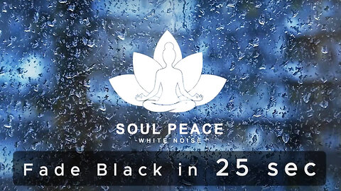 Rain Sounds for Sleeping ( Black Screen) | Sleep & Relaxation (Vol - 01)