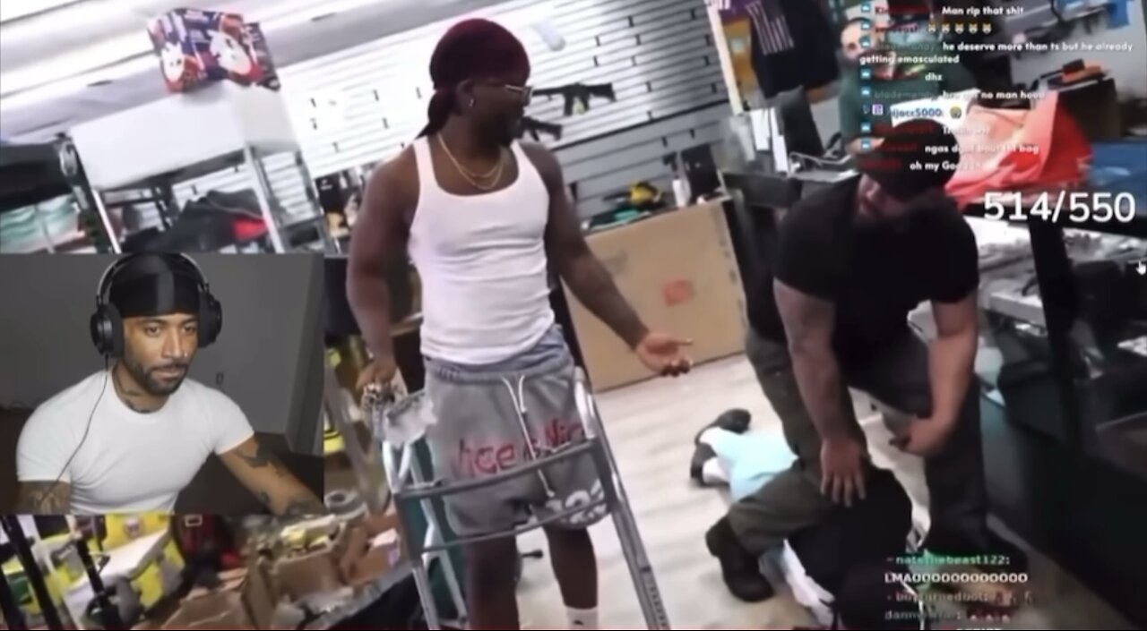 McQueen Reacts to Corey2u Stealing YourRage 250K Chain