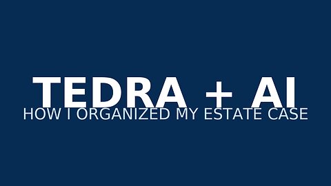How I Used AI to Navigate a TEDRA Estate Dispute | Alliance Orrigional