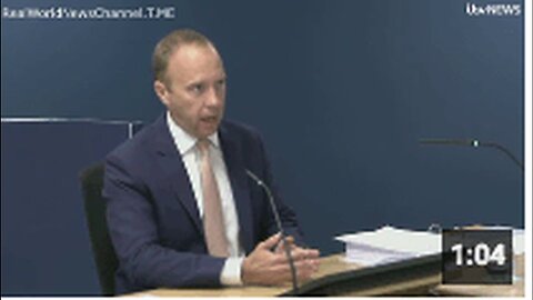 "UK COVID Inquiry: Speech by Midazolam Matt Hancock"