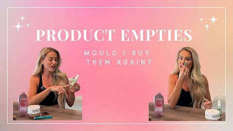 Cruelty-free Skincare Product Empties & Review