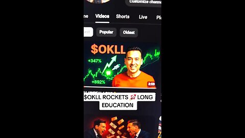 $OKLL IM YOUTUBE 🚀