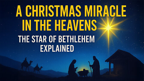 A Christmas Miracle in the Heavens | The Star of Bethlehem Explained | A.C. Katz