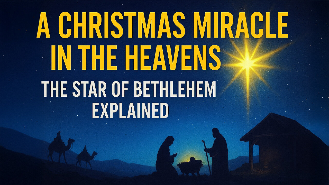 A Christmas Miracle in the Heavens | The Star of Bethlehem Explained | A.C. Katz