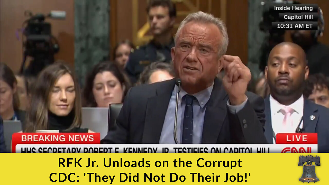 RFK Jr. Unloads on the Corrupt CDC: 'They Did Not Do Their Job!'