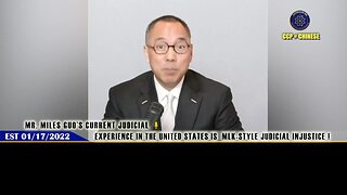 Mr. Miles Guo’s current judicial experience in the US is Shameful MLK-style judicial injustice!