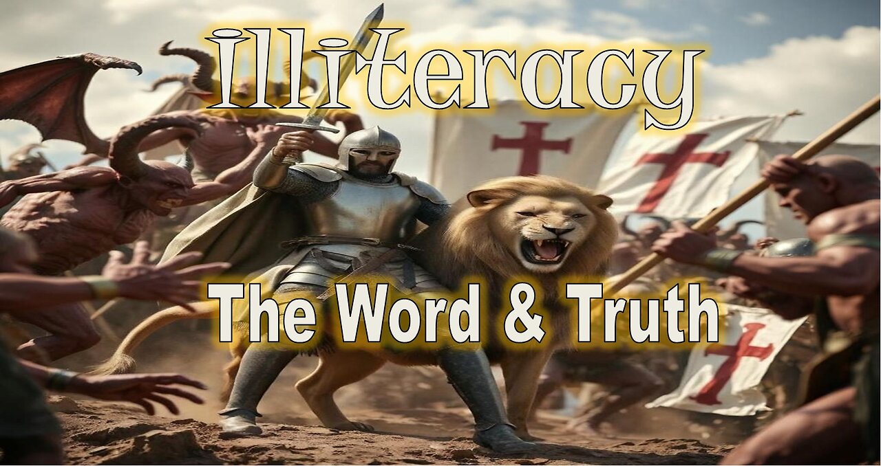 Illiteracy: The Word & Truth #jesus #motivation #biblestudy
