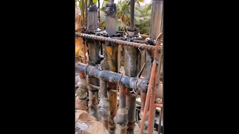 Wind pump for water