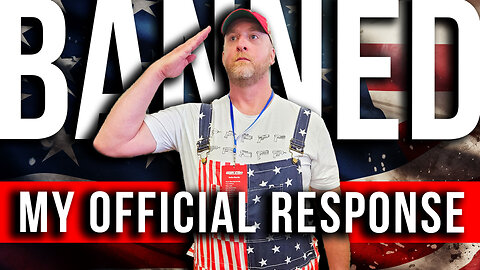 BANNED FROM GUNCON! MY OFFICIAL RESPONSE.