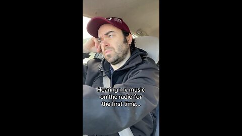 Hearing my music on the radio!