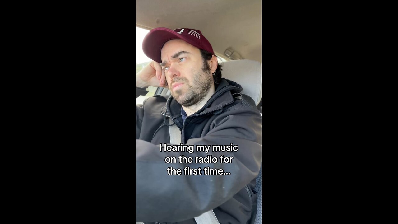 Hearing my music on the radio!