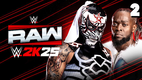 WWE 2K25 Raw August 25th 2025 - Match 2: Penta Makes A Statement!