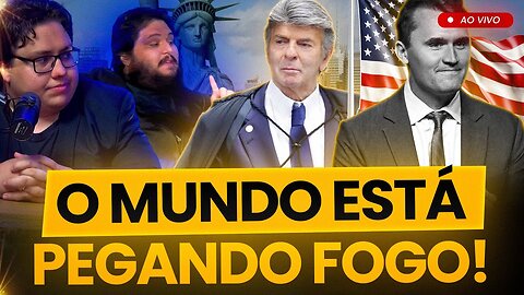 2025-09-10 | O MUNDO PEGANDO FOGO, CHARLIE KIRK ASSASSINADO E FUX ABSOLVE BOLSONARO