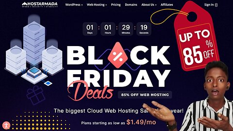 HostArmada Black Friday Deals: 85% OFF Web Hosting + Free Domain & 2+ Months Free