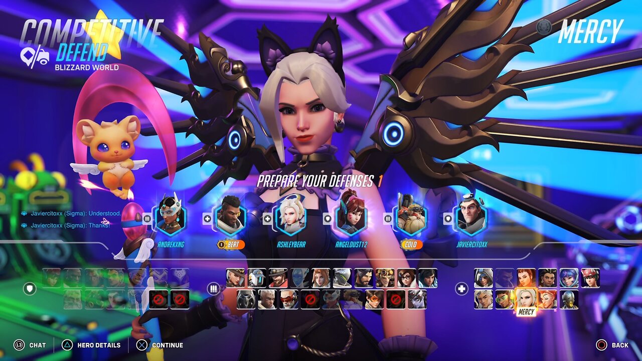 Overwatch 2 Mercy Gameplay (No Commentary)