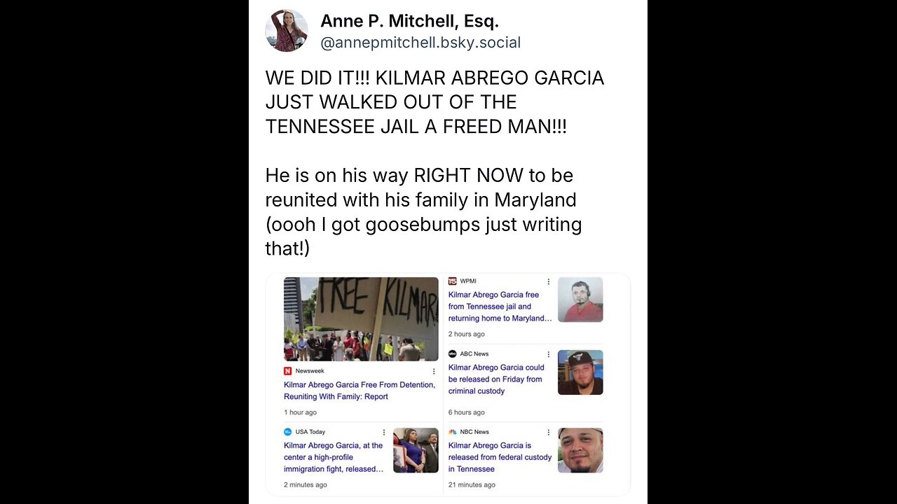 Kilmar Garcia released from jail sent to Maryland then ICE took him into custody