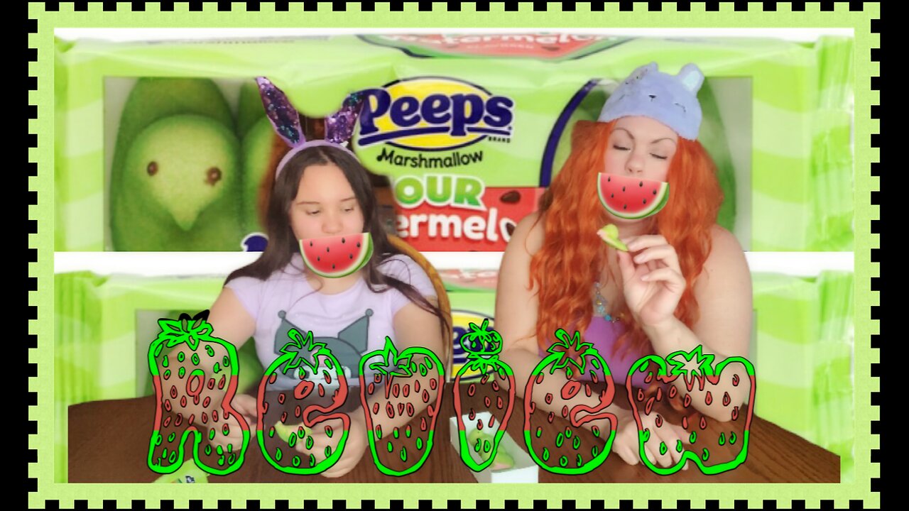Sour Watermelon Peeps Review