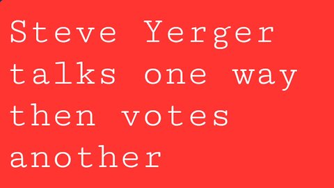 Steve Yerger candidate for Littlestown School board Director is Disingenuous and raised taxes