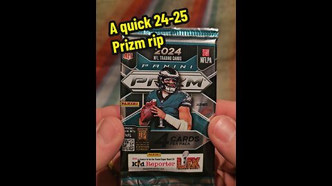 Another quick 2024-25 NFL Prizm rip!