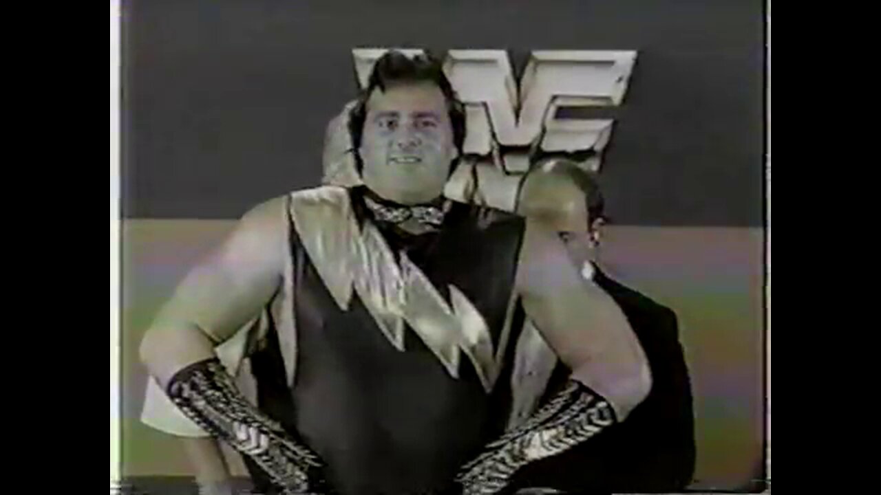 3 Brutus beefcake in 1 show-peeking from ringside, match & interview