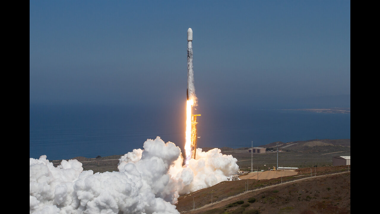 Falcon 9 launches the NAOS mission to orbit from California