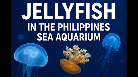 Mesmerizing Jellyfish in the Philippines Sea Aquarium 🪼 | Discover Their Scientific Names!