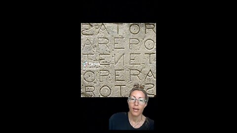 The Templar Magic Square Or The Sator Square