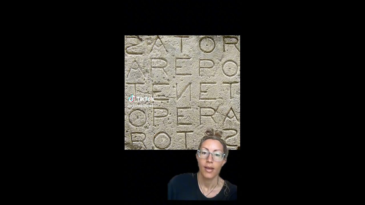 The Templar Magic Square Or The Sator Square