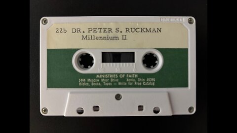 The Millenium (Part 2 of 2) Dr. Ruckman 1963