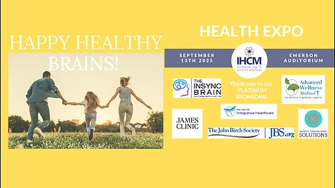IHCM Happy, Healthy Brains Expo - Session 1 - 3