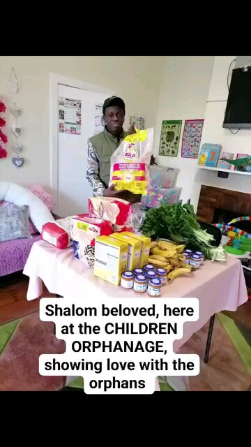 visited the children orphanage