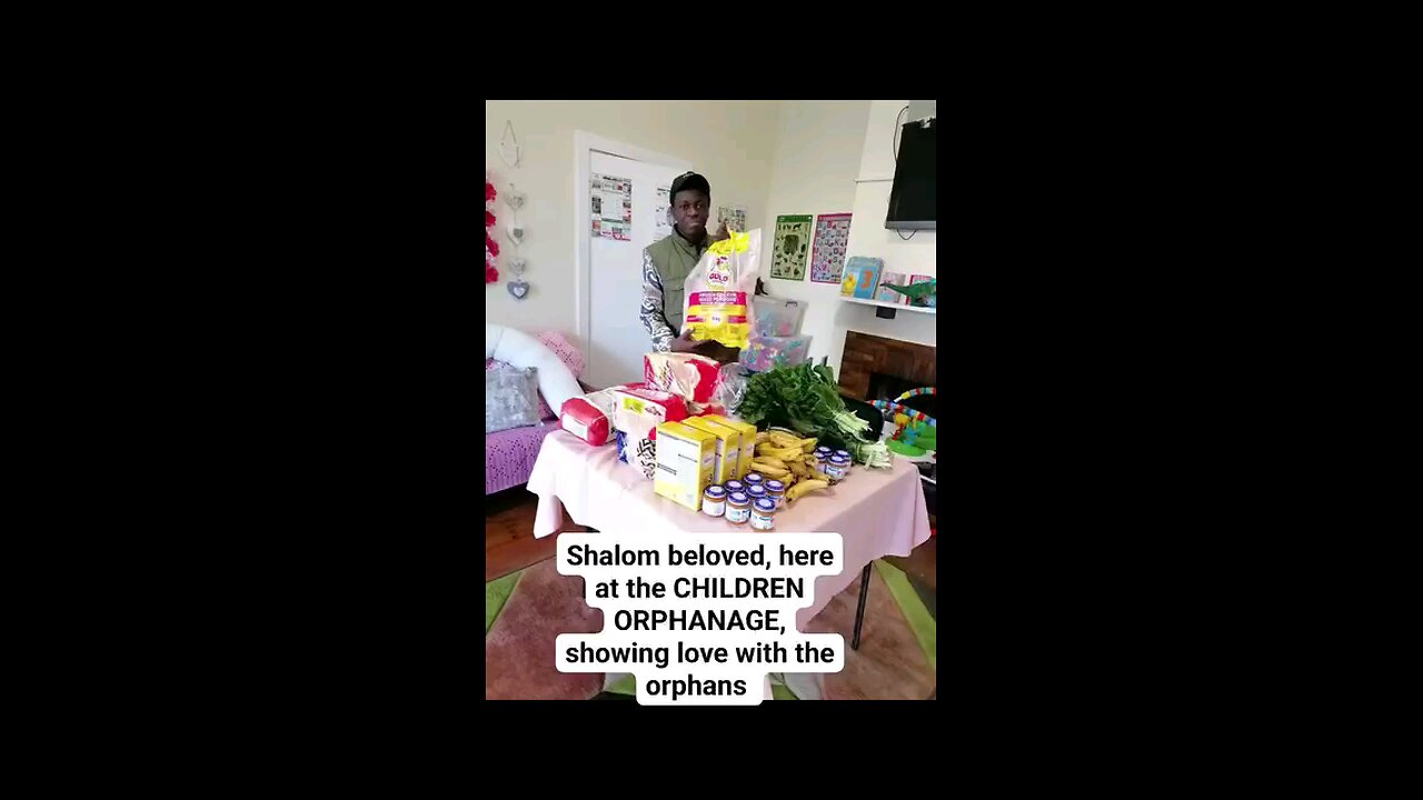 visited the children orphanage