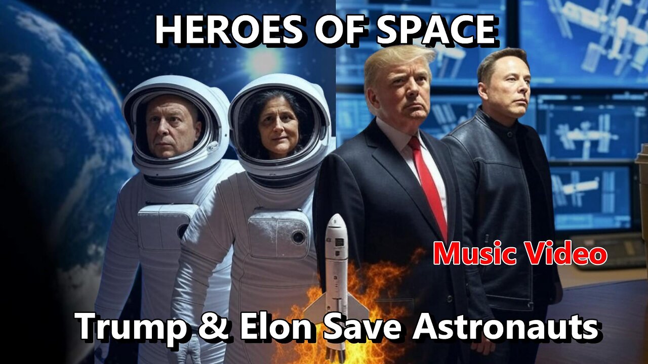 Elon And I SAVED TWO ASTRONAUTS Today! (music video)