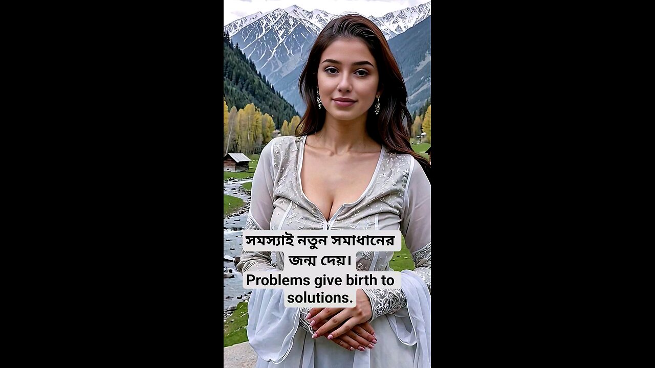 Problems give birth to solutions.