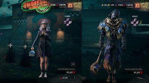 DBD Twisted Masquerade Matches 07-19-25
