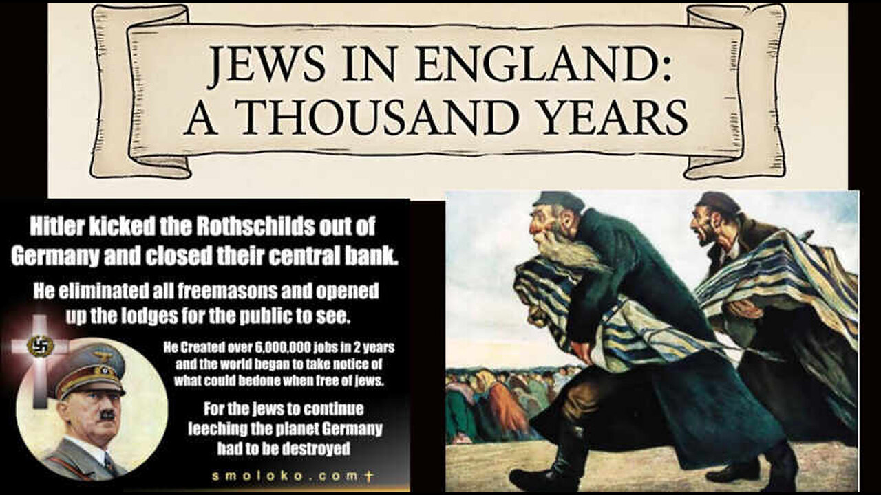 Jews in England: 1,000 Years: Part 003: Jews plot to conquer Europe with Mongols - Barons Massacre