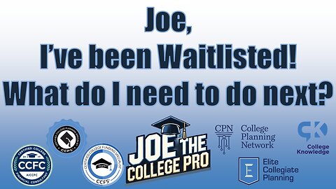 🚨 WAITLISTED? Don’t panic—but don’t stay frozen either.