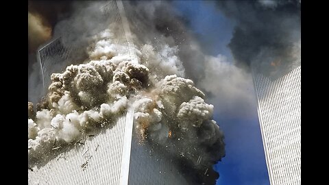 The moment of collapse Wolrd Trade Center 9/11 attack