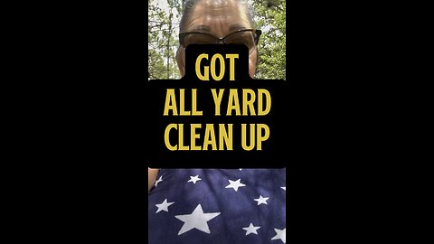 Got The Yard Cleaned Up! 🦾