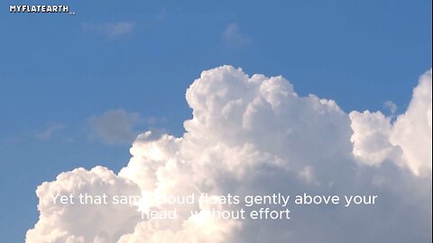 1 Million Pounds… Floating? Clouds Expose the Gravity Hoax