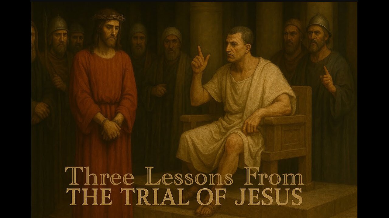 3 Key lessons from the Trial of Jesus In 1 Minute