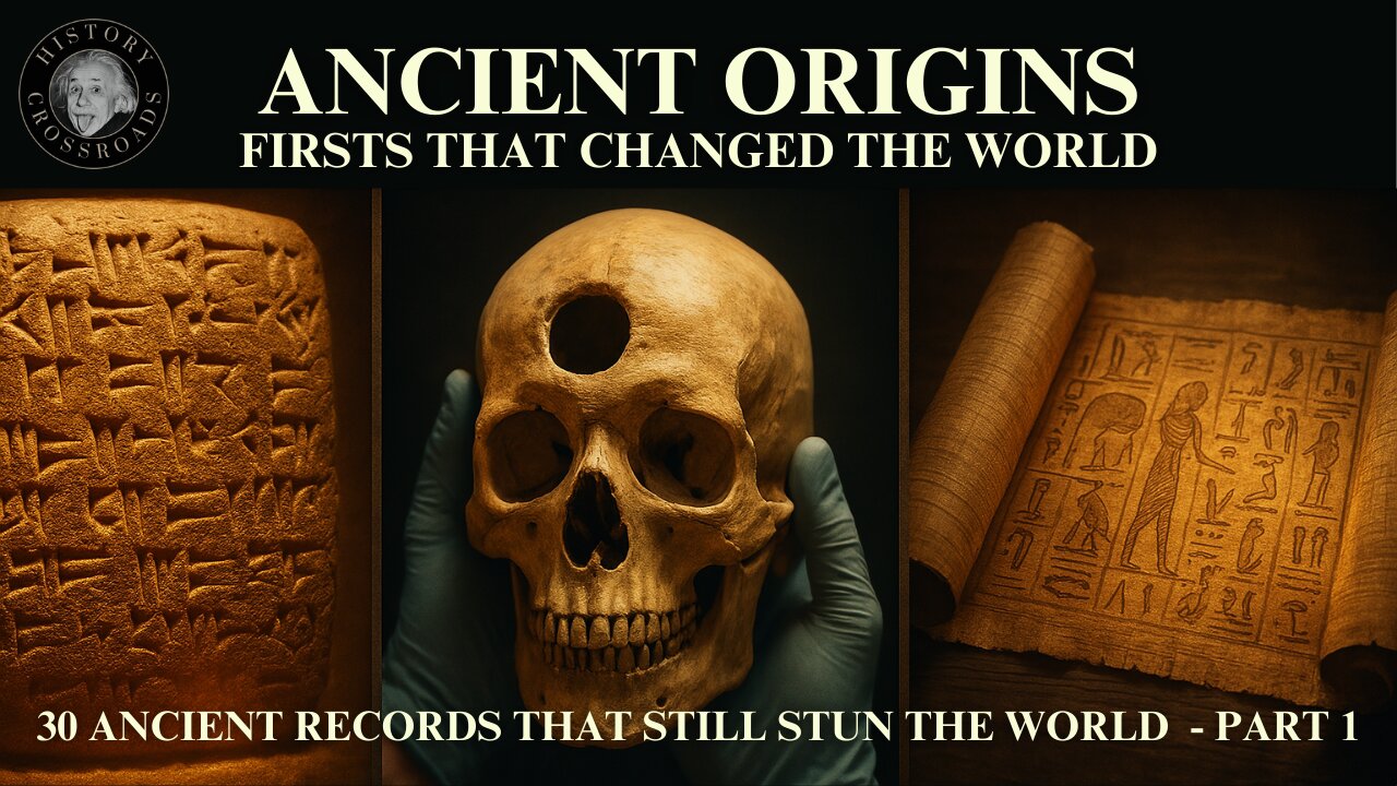 Ancient Origins – Firsts That Changed the World