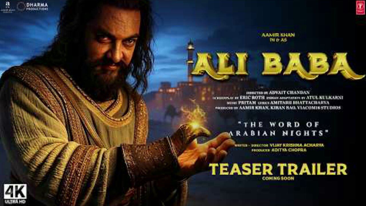 ALI BABA - Hindi Trailer | Aamir Khan | Katrina Kaif | Anupam Kher | Vijay Krishna | In 2025