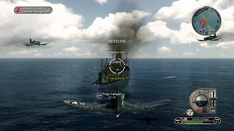 Battle Stations Pacific Invasion Mode - Intense WWIl Plane Combat & Air Strike! Part Two