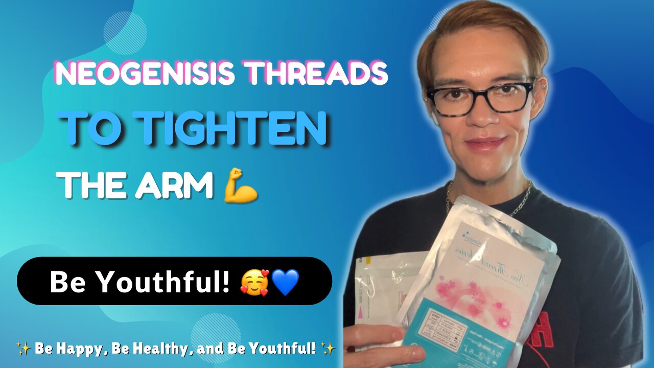 Neogenisis Threads on the arms 💪 Tighten loose skin 🥰 Available @ MeamoShop 🎉 Code Robbie saves 15% and more! 💯✨ This one is for one of my amazing DIY friend 👏 So sorry! Audio is fawwwk’d 😭