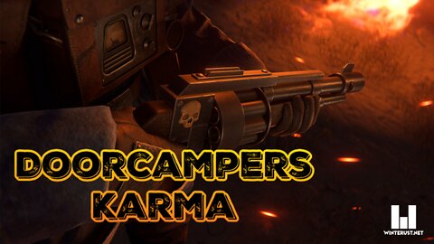 Code Raided The Door Campers Next Door!! #winterrust